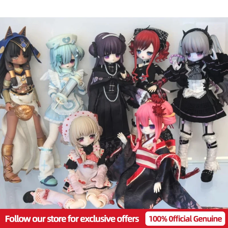 

Authentic Dark Side of Heart Special 6 Posable BJD Blind Box Trendy Desktop Decor Gift for Adult Collectors Birthday Gift