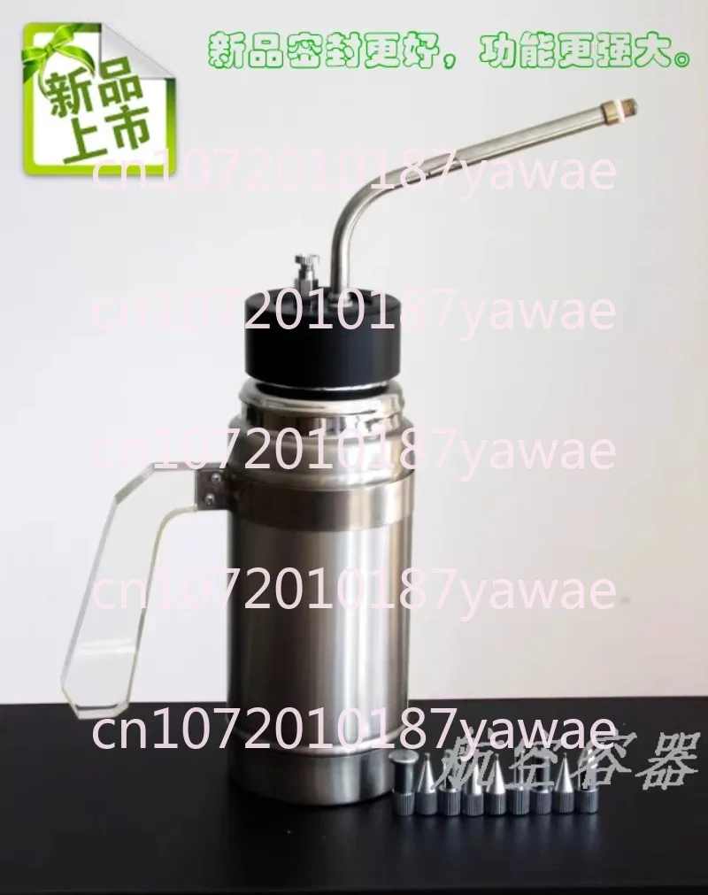 Nitrogen Freeze Treatment 9 Heads Cryotherapy Instrument Tank Cryogenic Liquid Nitrogen (LN2) 500ml Sprayer Dewar Tank