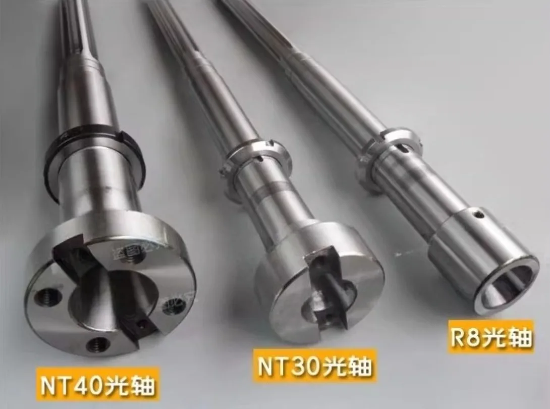 No. 4 No. 5 No. 6 Turret milling machine NT30 spindle NT40 Spline shaft clutch machine fitting B132