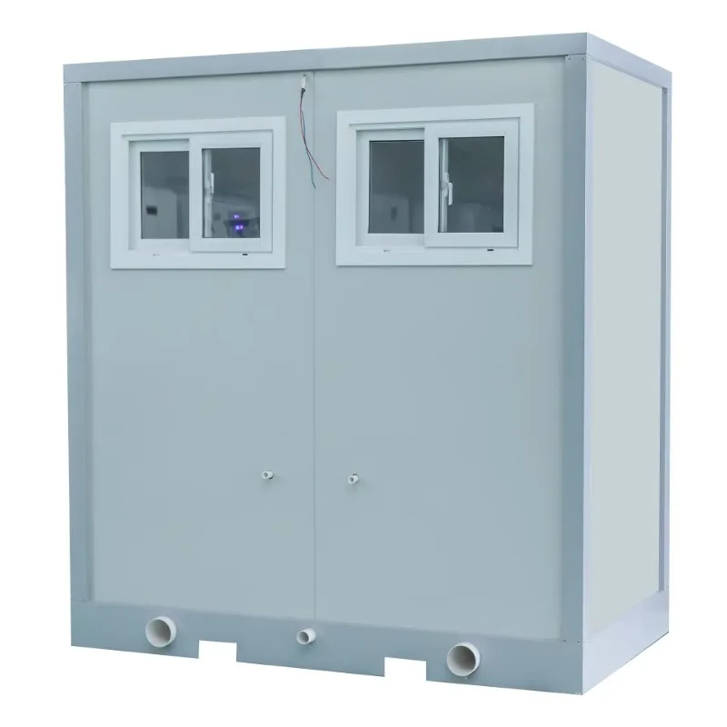 European Standard Prefabricated Integrated Bathroom Modular Bathroom Portable Toilet Separate Shower Unit Knock Down