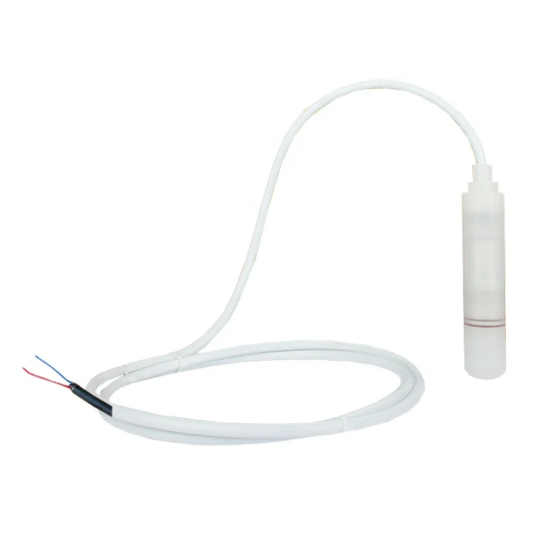 PTFE Anti-corrosive Water Level Transmitter Acid Alkali Resistant Seawater Aquaculture Farm Fishing Pond Liquid Level Sensor