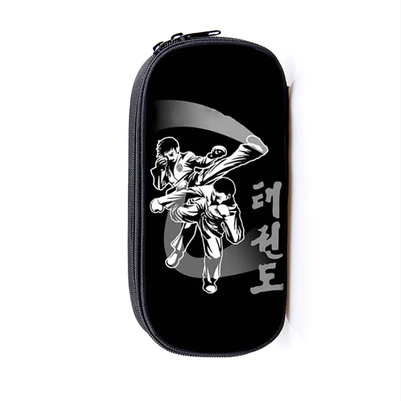 Cool Martial Art Judo Taekwondo Karate Cosmetische Cases Potlood Houder Kinderen Schoolbenodigdheden Case Kids Aikido Make Up Bag