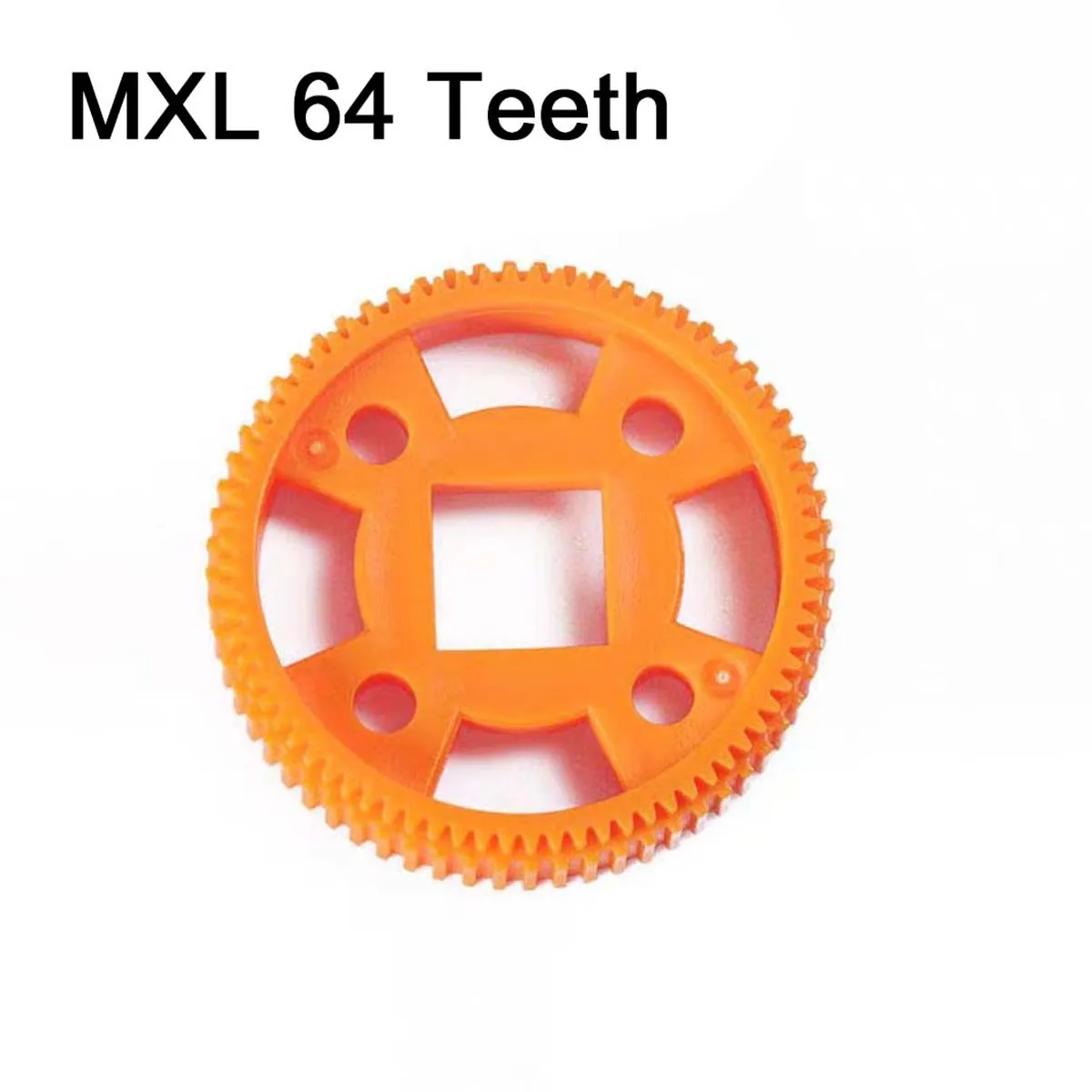 5Pcs Plastic Gear 64/96Teeth MXL Gear 90/130Teeth Single Layer Gear 6x6/6x8mm Worm Gear Motor Pinion DIY Toy RC Car Parts