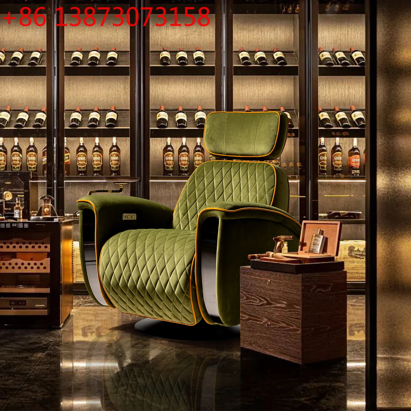 Electric sofa single sleepable reclining space multi-function cabin retractable recliner adjustable