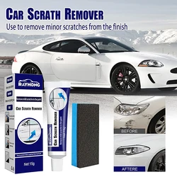 2pcs/set Car Scratch Remover Car Polishing Paste With Sponge Car Body Paint Care Kit Auto Polishes Care Set Repair Tool