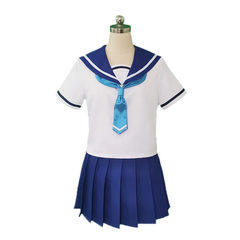 2022 Anime HoneyWorks Narumi Mona Sailor suit Cosplay Costume Custom Made