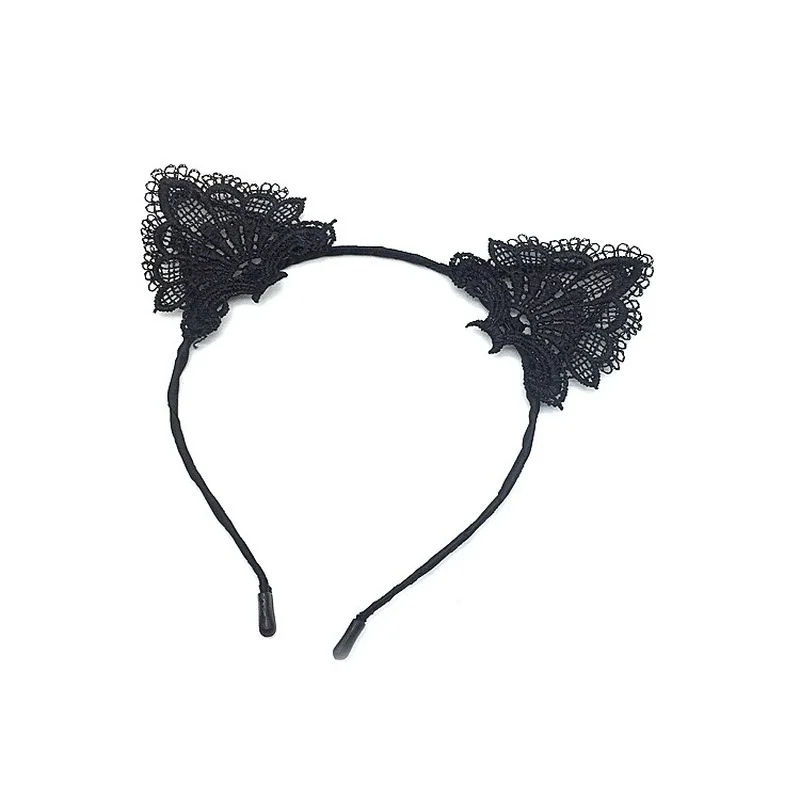 Women Sexy Hollow Lace Masquerade Face Mask Headband Princess Party Cosplay Prom Props Costume Nightclub Exotic Queen Eye