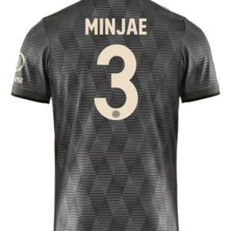 

The third jersey of Bayern Munich Football Club for the 2024-2025 season summer fashion men's quick drying breathable T-shirt