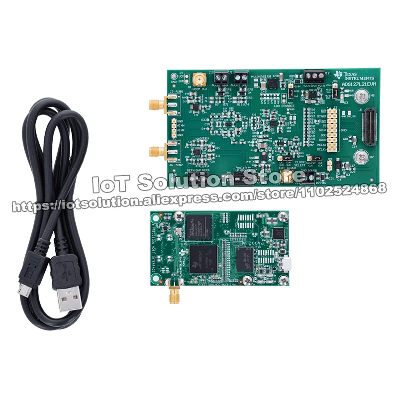 ADS127L21EVM-PDK ADS127L21 evaluation module for ADC with easy-to-drive inputs and wideband or low-latency filters