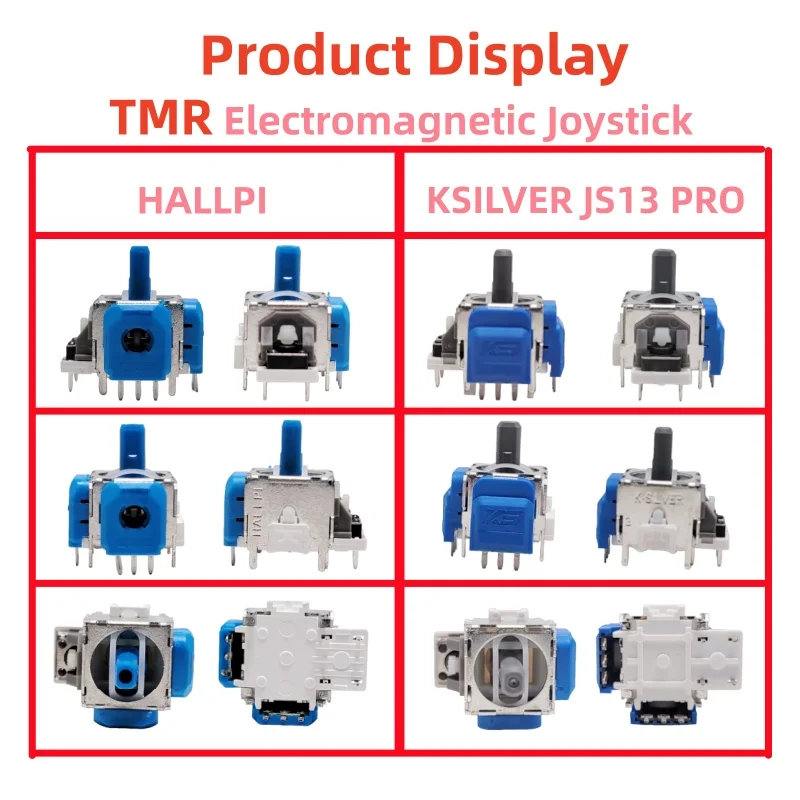 TMR Magnetic Resistance Joystick for Ps5 Hall Joystick for Ps5 Electromagnetic Ic Joystick Direction Rod Accessories