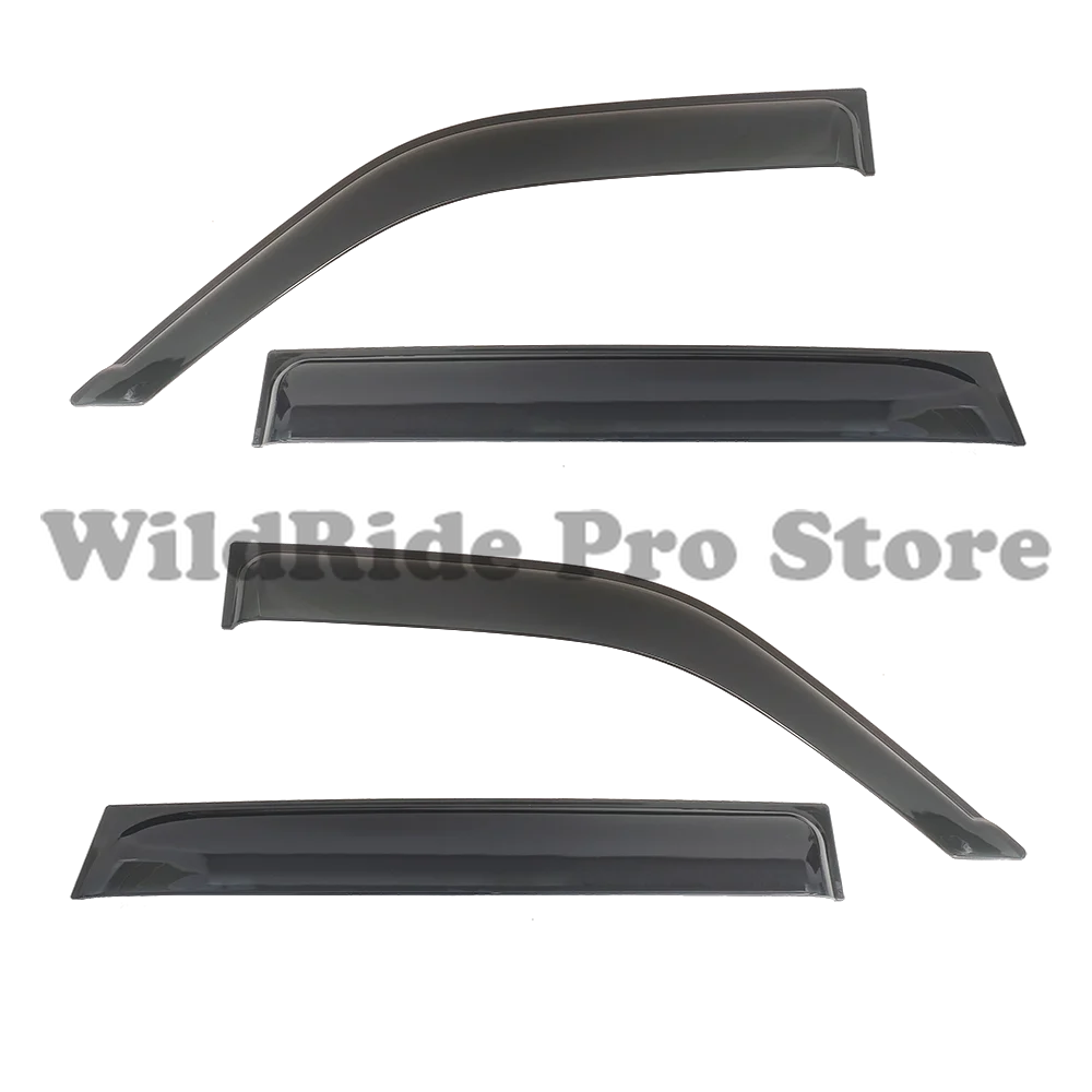 

1 set Rain Guard 4-Piece for 2004 Mitsubishi Pajero Sport Windows Visor Vent Visor Shield Shade Smoke