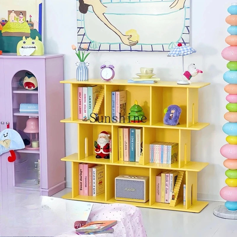 

Partition Shelf Living Room Creative Display Rack Lattice Cabinet