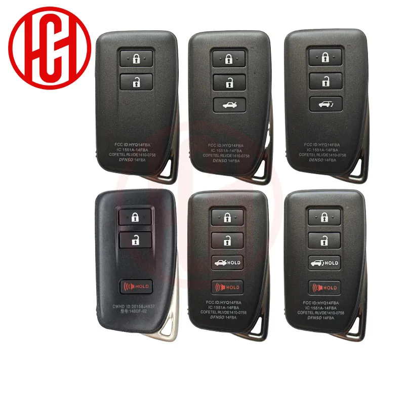 

Remote Car Key Shell Fob Fit For Lexus ES250/300 GS300/450 NX200/300 RX300/450 LX570 XM38 Smart Car key shell Case