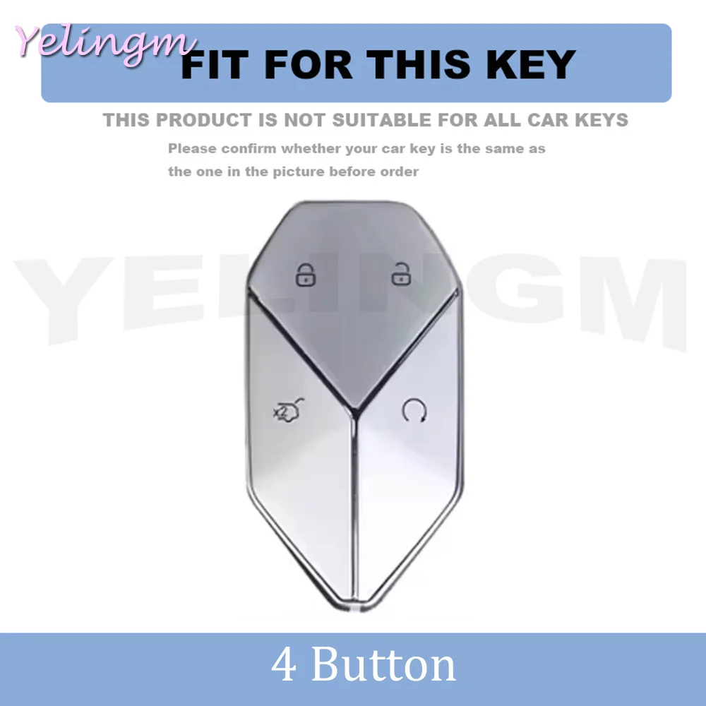 Car Key Case for BYD Formula Leopard SUPER 5 Ultra 8 Titanium 3 9 Fang Cheng Bao Keychain Cover Shell Holder Fob Accessories
