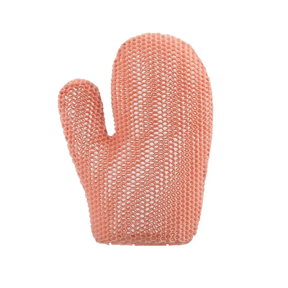 Peeling-Duschhandschuh mit farbenfroher Wabenstruktur und hochelastischem, antibakteriellem TPU-Material – sanft, sicher und langlebig. – Detail 8