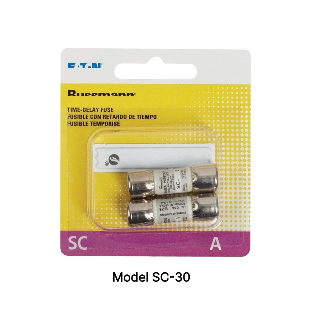 SC-30 Time Delay Class G Fuse 30A 480VAC Current Limiting Industrial Fuse SC30 1PCS