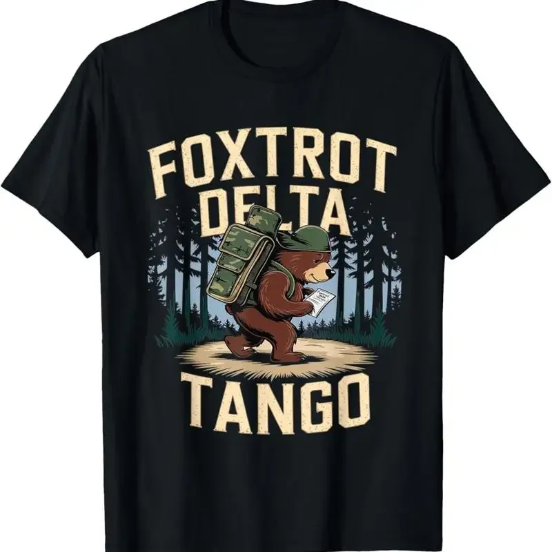 Foxtrots Deltas Tangos Funny Resist Bear T Shirt