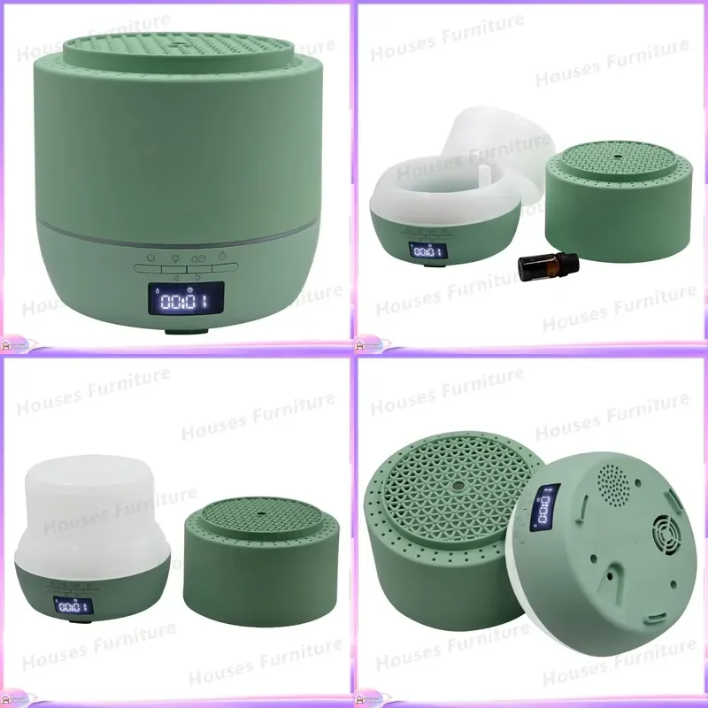 230 App Control Ultrasonic Humidifier 30dB Silent Car Aromatherapy Diffuser 7 Color LED Light Cold Mist Essential Oil Air