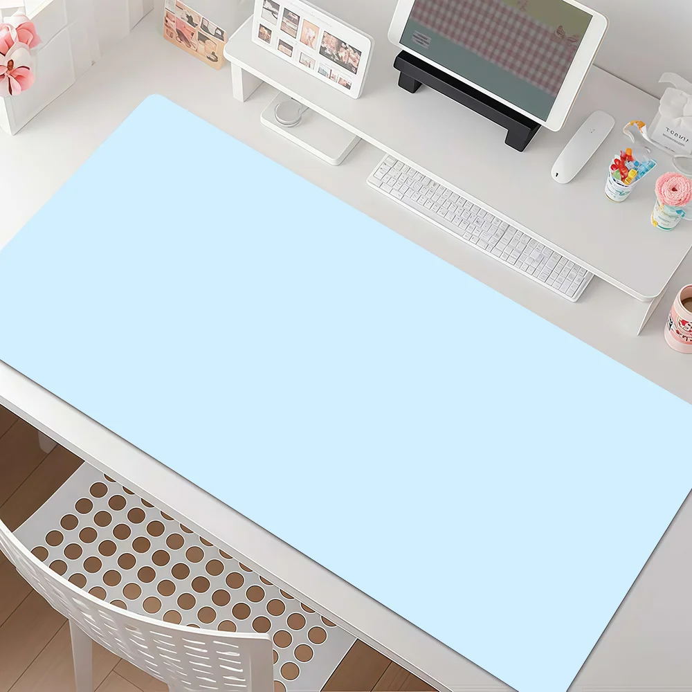 Macaron Colors Fresh And Sweet Mouse Pad Anti Slip Rubber Edge Locked Thickened Laptop Gaming Desk Mat