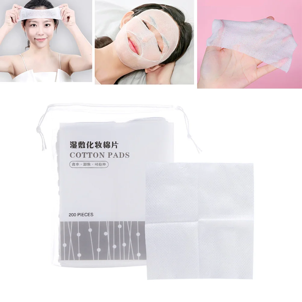 Makeup Cotton Pad Remover Pads Women Tissue Paper Girl Facial Face Wipes