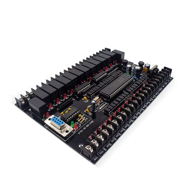 

PLC industrial control board 20MR 30MR 51 single-chip microcomputer control board single-chip microcomputer industrial control b