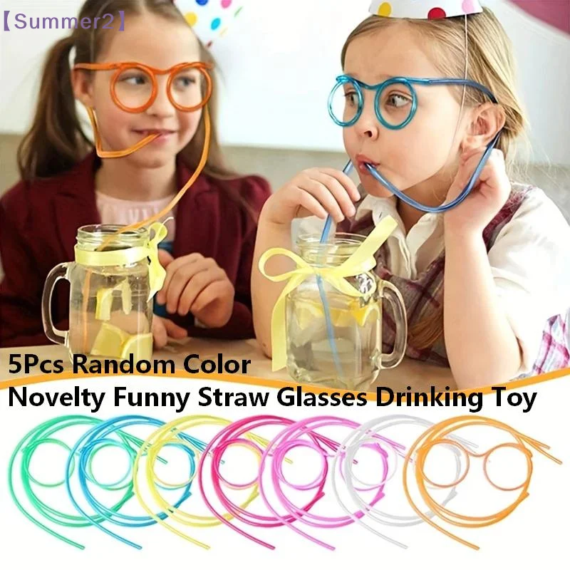 5 Peças de Canudos Divertidos - Party Games Kid Friendly avaliação e preço