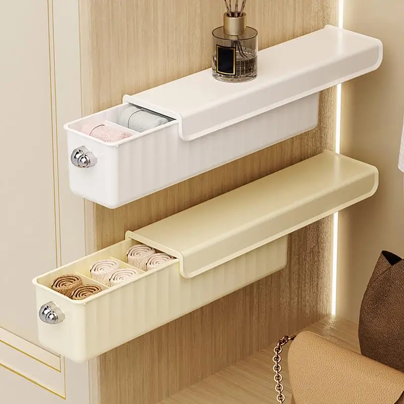 Wall Mounted Storage Underwear Organizer Socks Storage Box Wall Mounted Drawers Underwear Storage Box Sock Organizer For