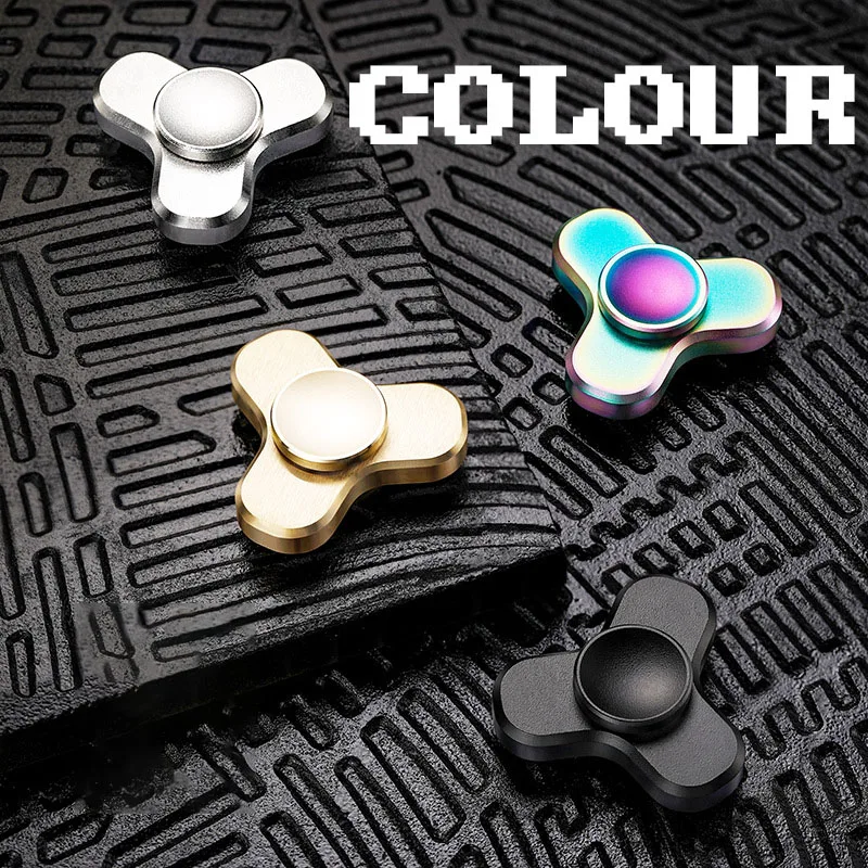 Mini Elf Fingertip Gyro EDC Fidget Toy Autism Sensoryczny ADHD Hand Spinner Lęk Stress Relief Prezenty Aluminium Alloy Finger Gyro