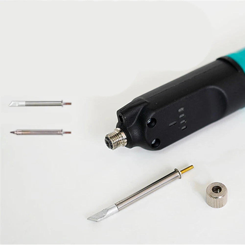 

Portable Wireless Soldering Iron 12W Constant Temperature Touch Switch LED Light USB Rechargeable Cordless Welding Tool For Home