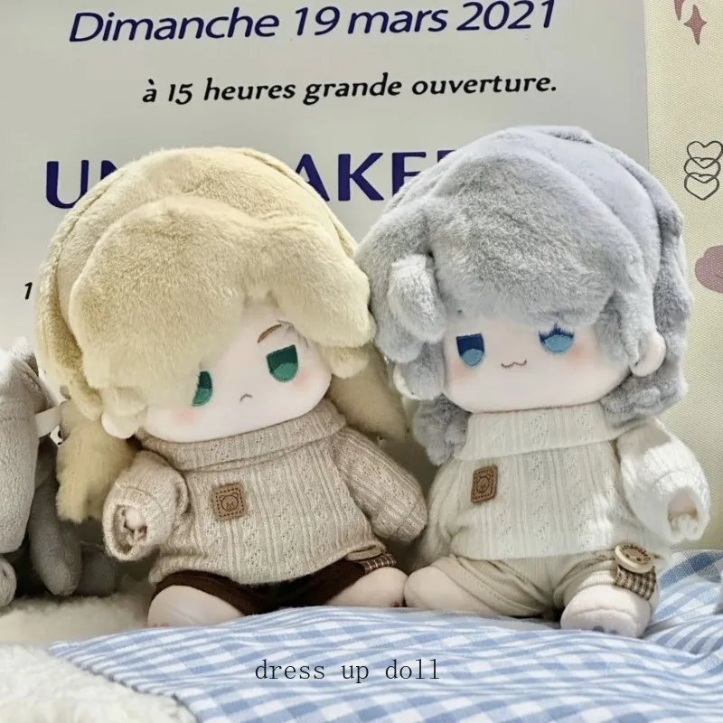 

Path to Nowhere Kawaii Cosplay Soft 20cm Anime Game Cotton Doll Body ZOYA Langley Cartoon DIY Dress Up Toy Figures Fans Gifts