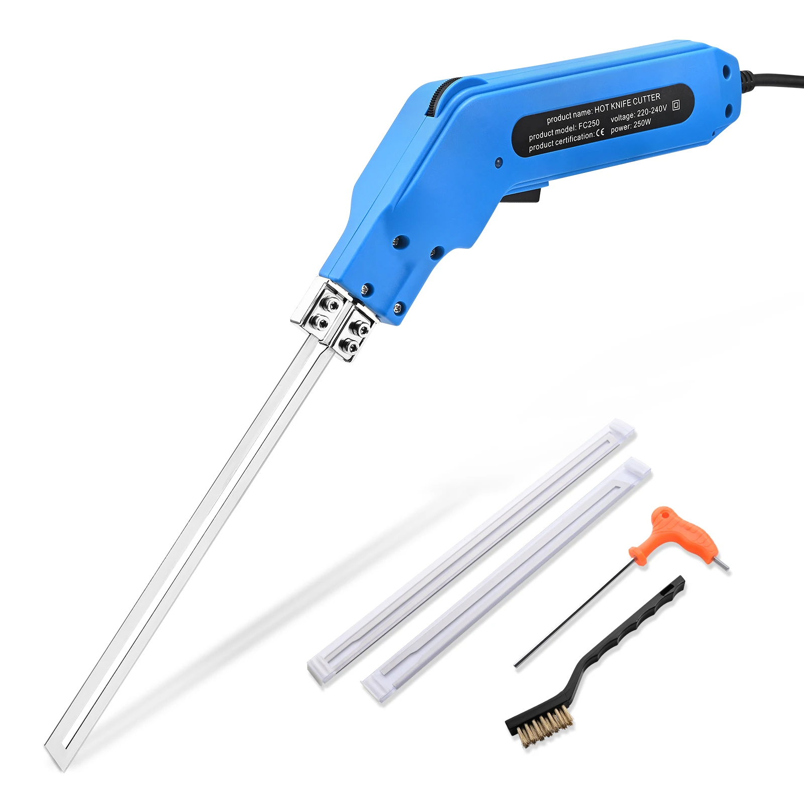 Foam Cutter Heat Knife 250W 110V/230V Electric Foam Polystyrene Cutting Machine Portable Styrofoam Cutter Hot Wire Foam Cutter