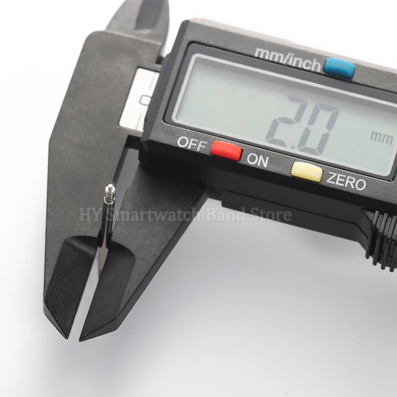 20 piezas pasadores de resorte para correa de reloj, 1,5mm, 1,8mm, 2,0mm, 2,5mm de diámetro, barras de resorte de acero metálico, pasadores de enlace, herramienta de reparación de relojes de 16/18/20/24mm