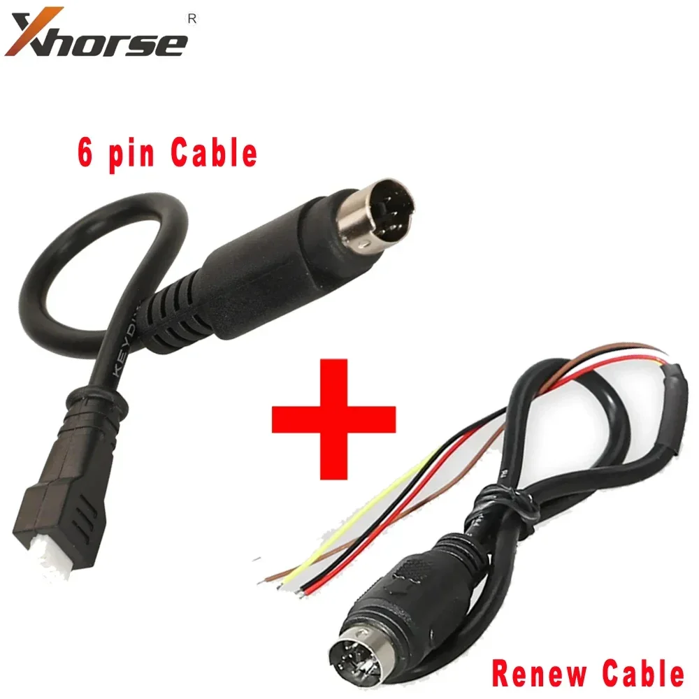 Original Xhorse VVDI Mini Key Tool 6 pin Cable and Remote Renew
