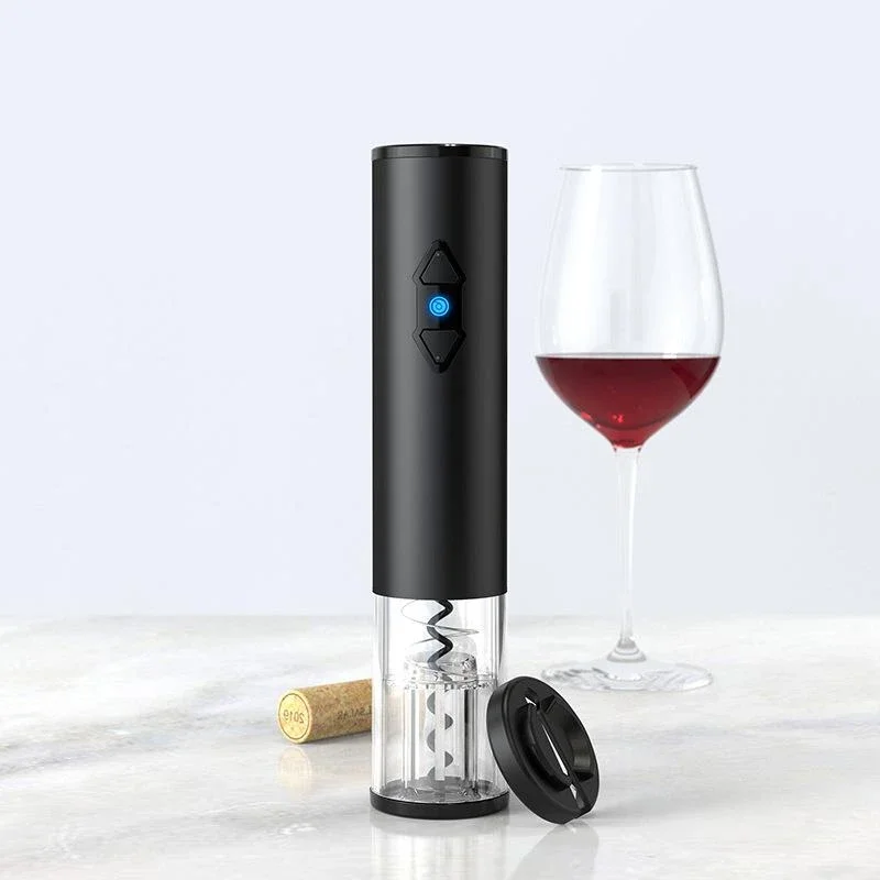 Fast Electric Red Wine Corkscrew, Full-automation Grape Wine Bottle Opener, Illuminated Foil Cutter, Take Out Cork Kitchen Gadge