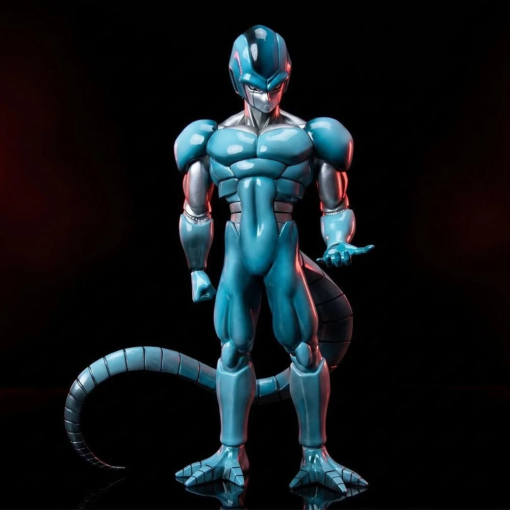 YJ Studio Anime Dragon Ball Z Metal Cooler Figure Cooler Statue 29cm/11.42nch Pvc Action Figures Collection Model Toys Gifts view 4