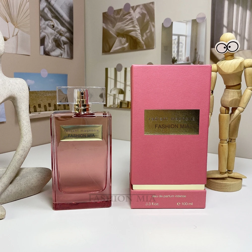 

100ml Brand Unisex Eau De Parfum Long Lasting Radiant Magnolia Floral Pheromone Spray Body Mist Women Men Fragrances Gift