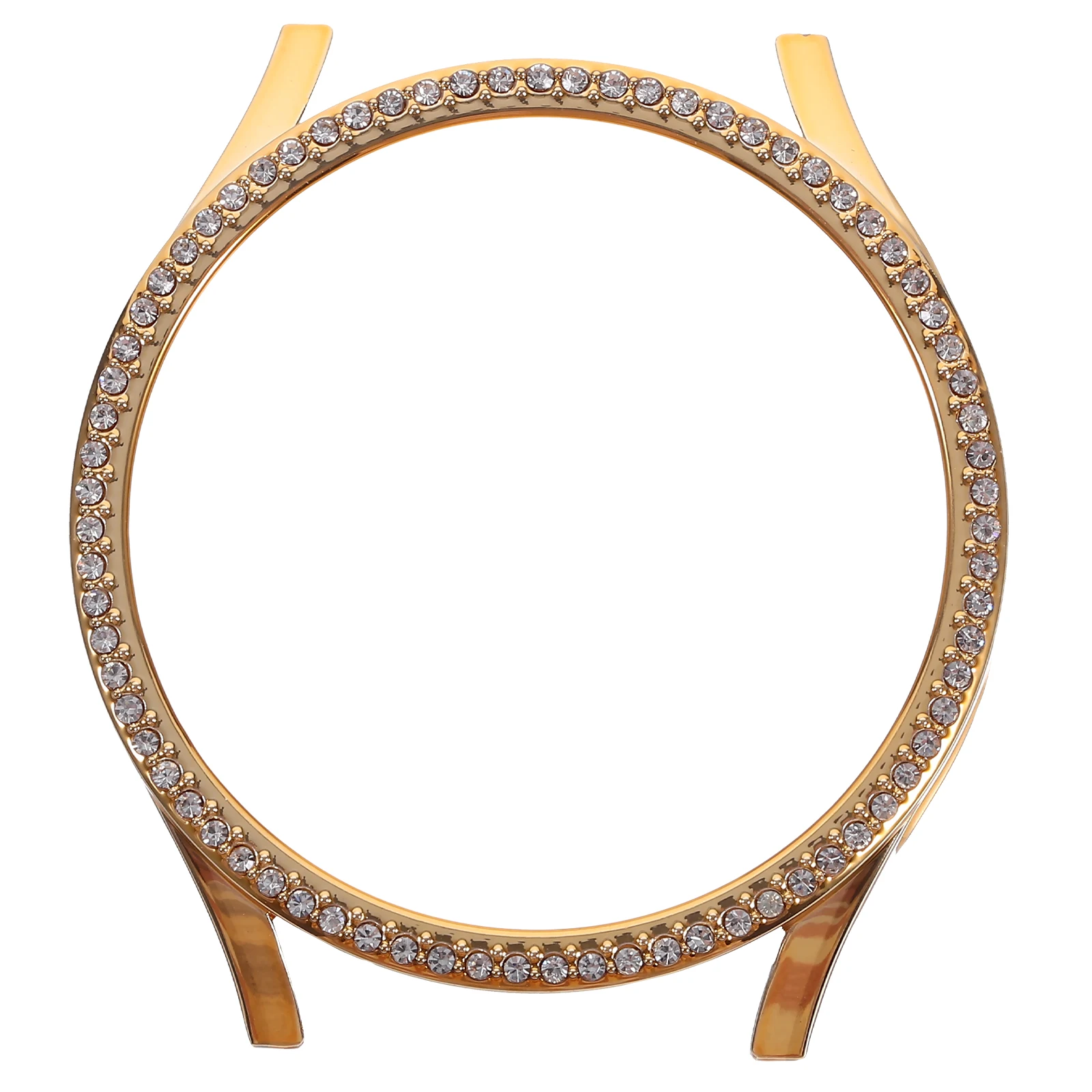 

Bling Watch Bumper Cover 40Mm Scratch Shock Resistant Lightweight Protector Case For Watch5/4 Elegant Pc