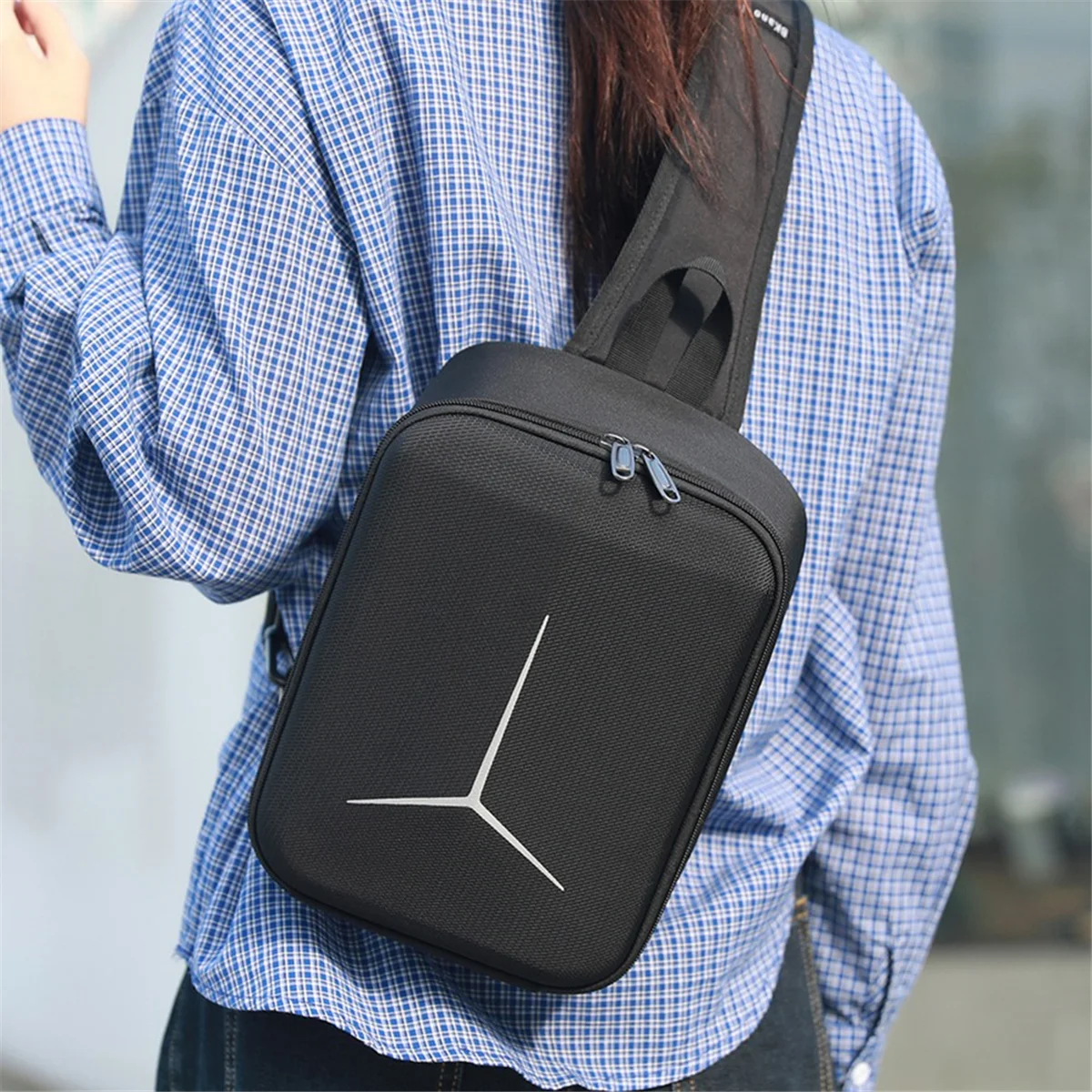 2025 + حقيبة حمل لحقيبة التخزين الصغيرة 4K ل RC-N1 حقيبة التخزين المضادة للاهتزاز حقيبة واقية ملحقات طائرة بدون طيار