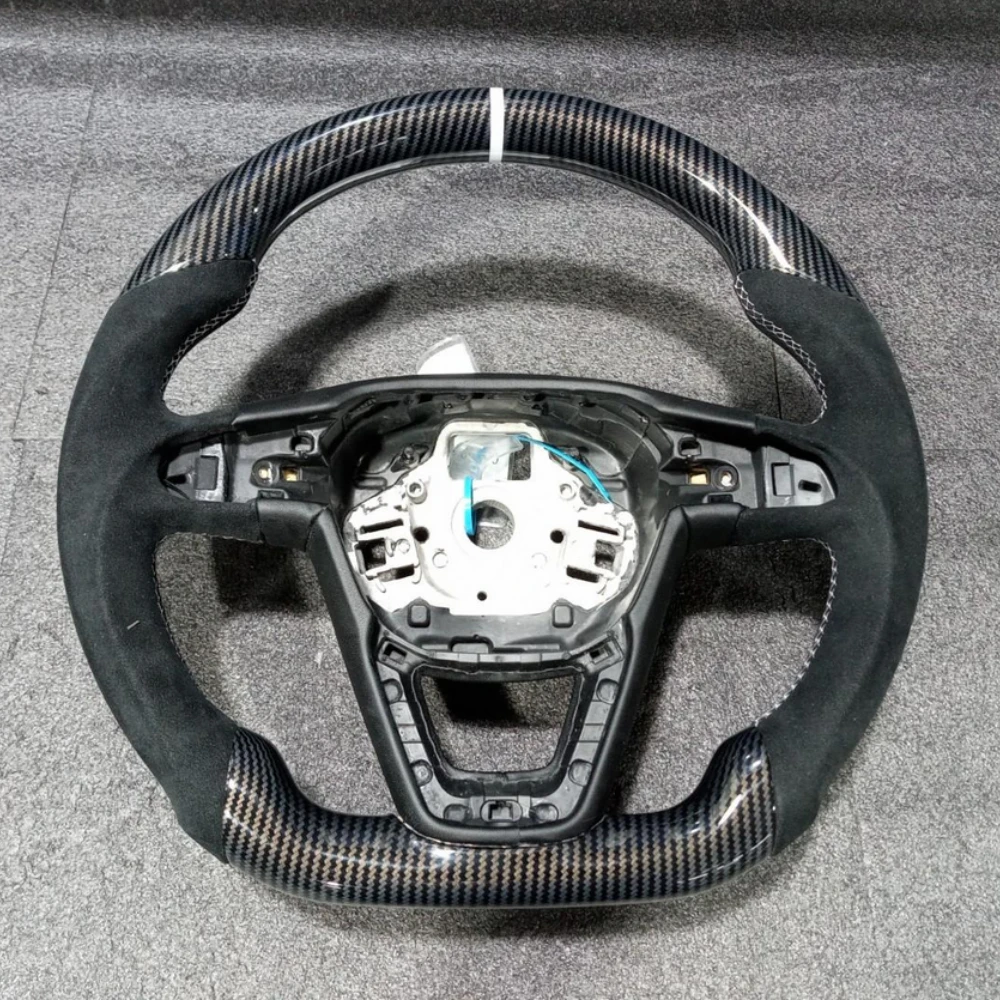 Koolstofvezel Stuurwiel Voor Seat Leon FR Cupra 5F mk3 MK4 Arona Ateca Leon 2013-2020 Hydro-Dip Stuurwiel Aangepaste