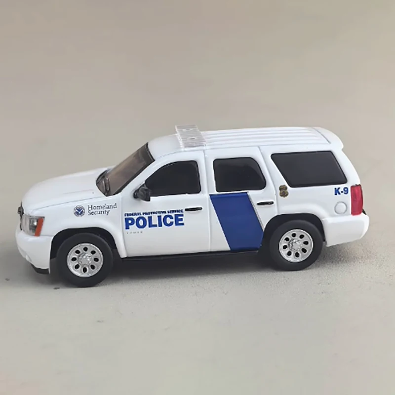 

596 1:64 Отдел Родина США Безопасность Внедорожник Сплав Полицейская модель автомобиля Моделирование продукта Коллекция игрушек для хобби