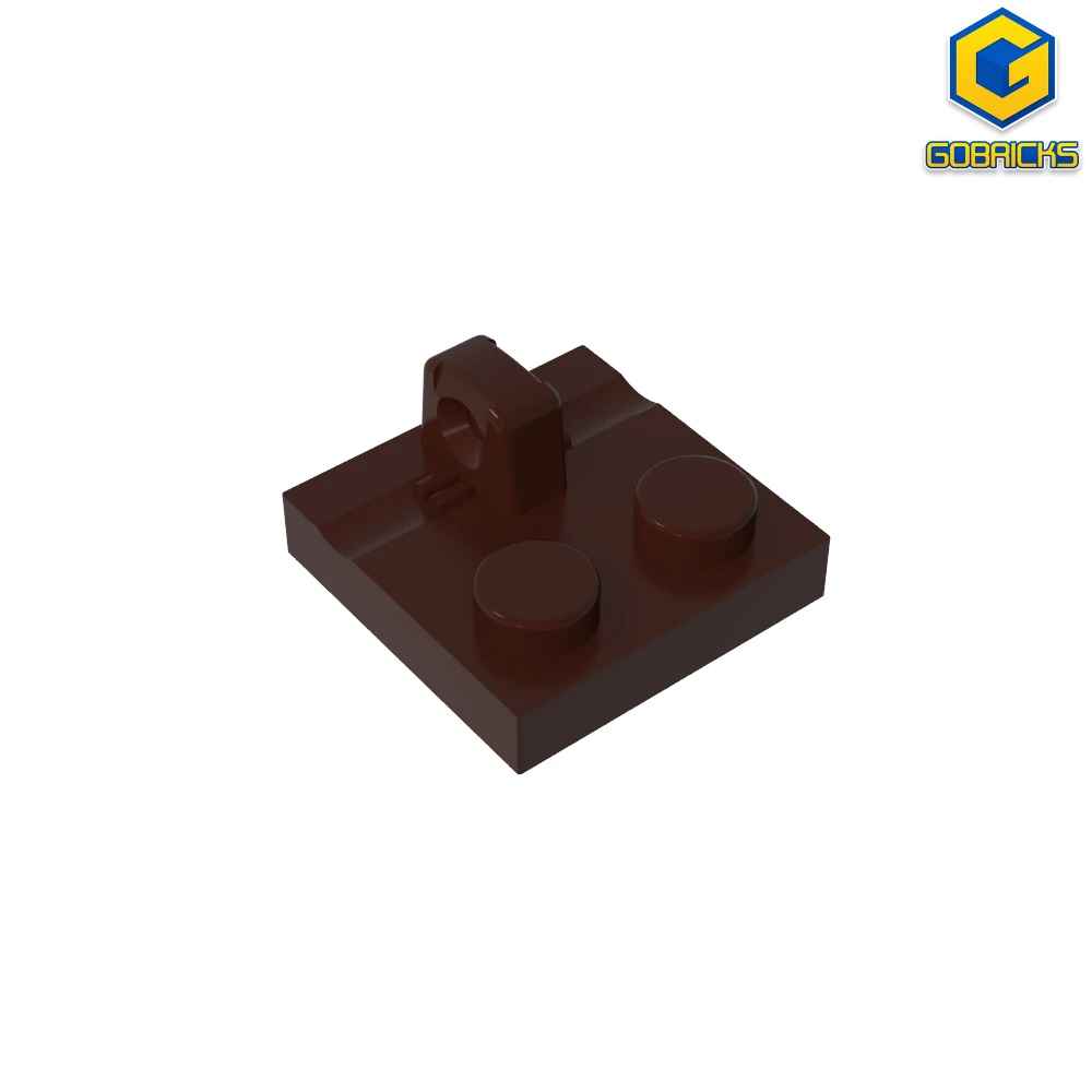 

Gobricks Bricks Assembles GDS-825 Parts Hinge Plate 2 x 2 Locking compatible with lego 92582 Building Blocks
