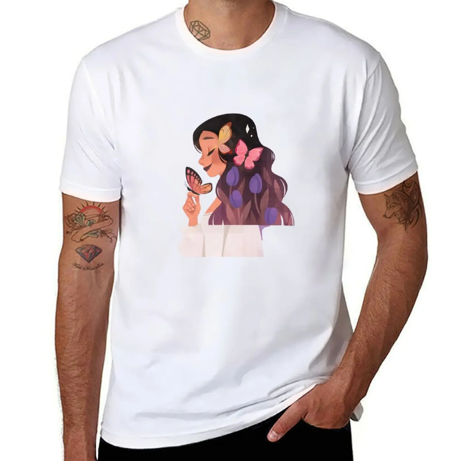 Spring Min T-Shirt t shirt men 100% cotton luxury brand t shirts designer T-Shirt