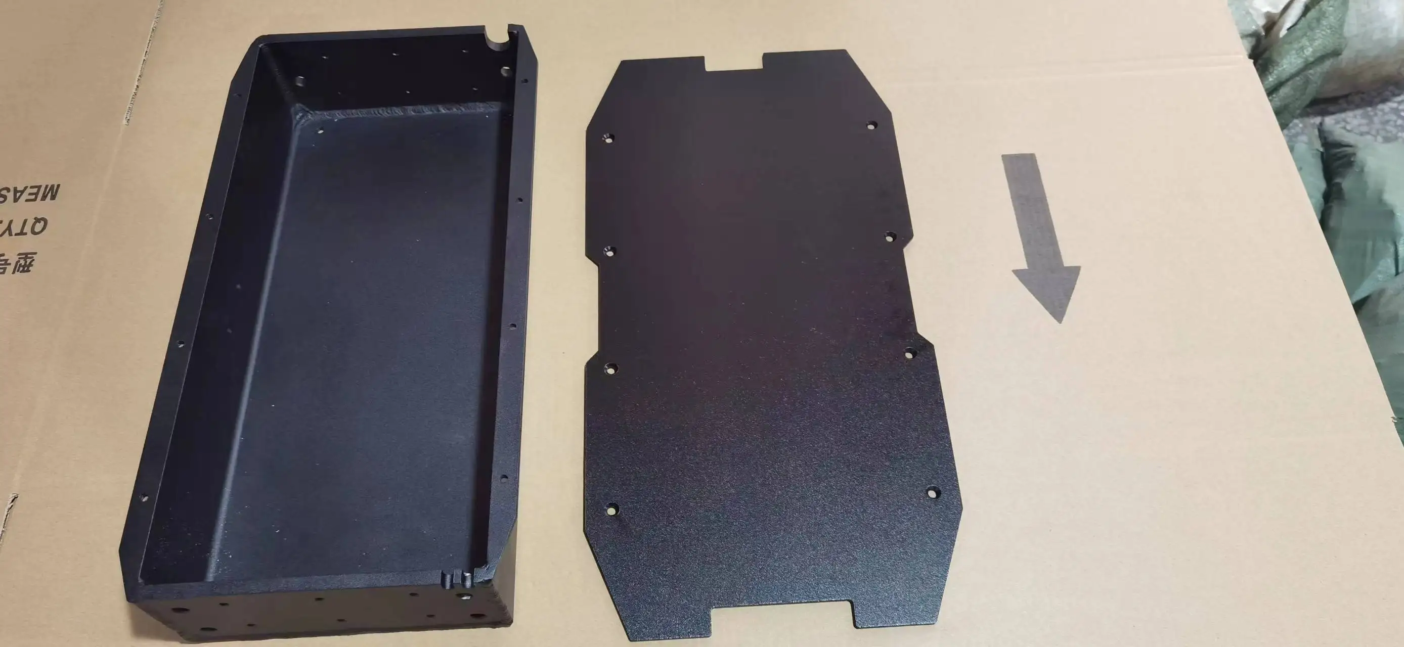 Venda quente de caixa de acessórios para scooters elétricos de boa qualidade com compartimento de bateria para venda