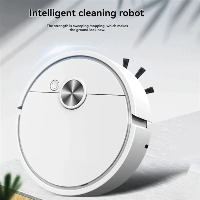 B25B New Smart Vacuum Cleaner 4000Pa Powerful Suction Robot Sweeper For Hardwood Floors Pet Hair Carpets