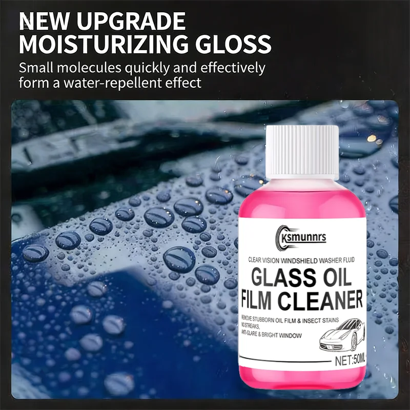 Concentrated Windshield Washer Fluid for Cars - Rain & Fog Resistant Streak-Free Clear Vision Quickly Restored Smooth Applicatio