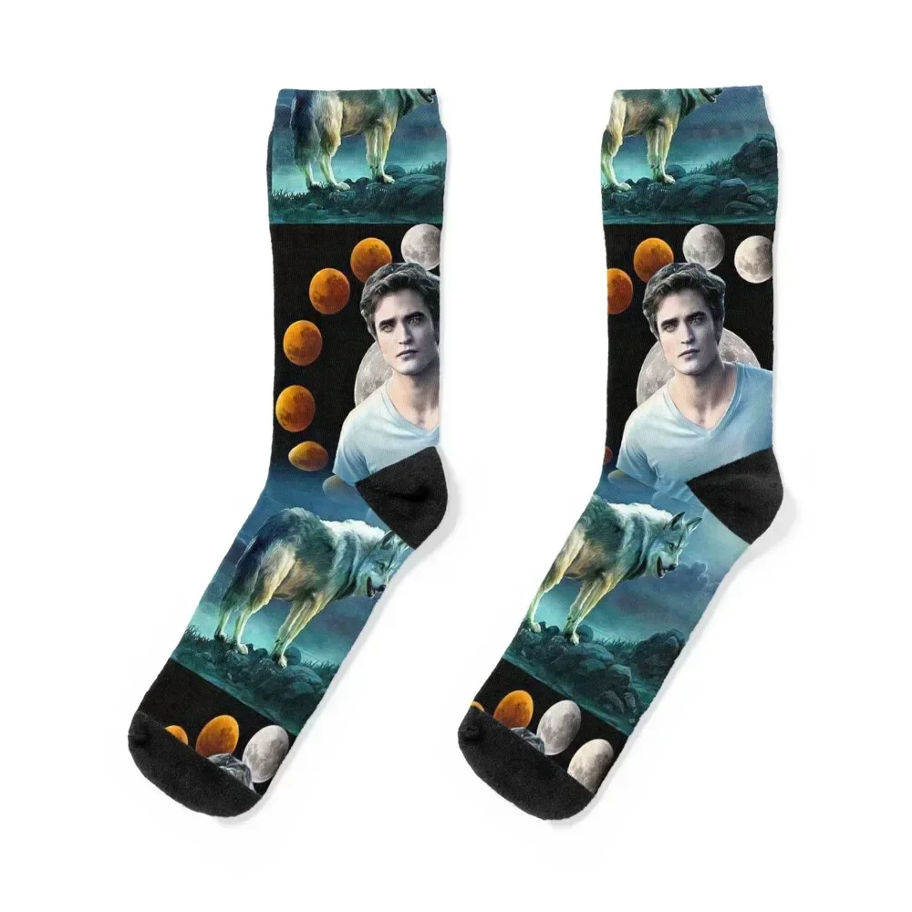 

Edward Twilight Socks Children's Novelties Socks Woman Men's