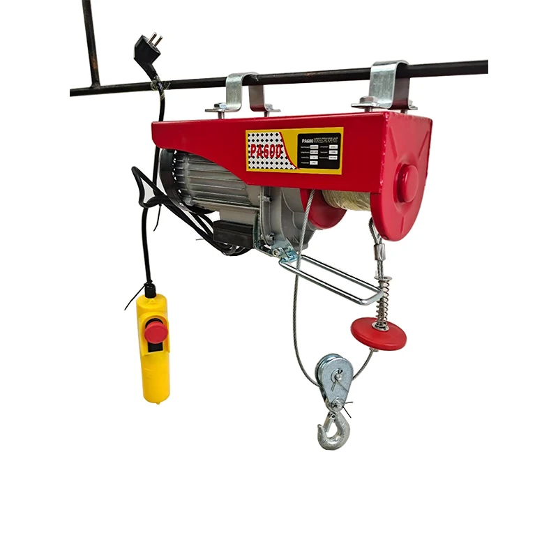 

Pa Mini Electric Wire Rope Hoist With 1200kg