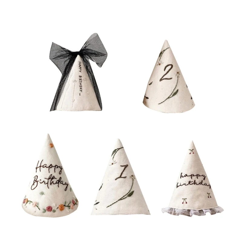 

Lovely Baby 1st Birthday Party Hat Breathable & Comfortable Party Hats for Kids