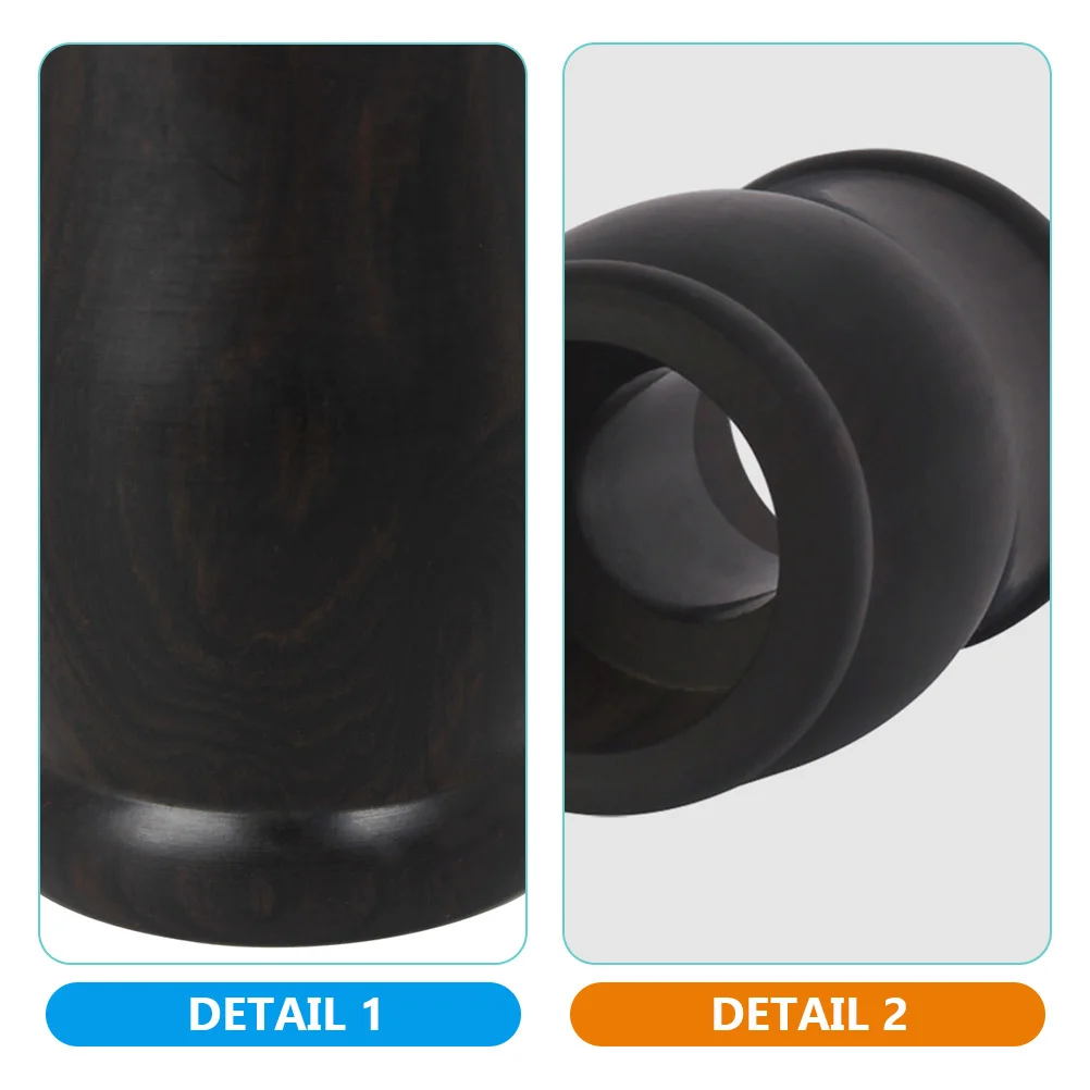 

Ebony Wood Clarinet Barrel Replacement Part Airtight Design Enhances Sound Quality Universal Fit for Clarinet Accessories Repair