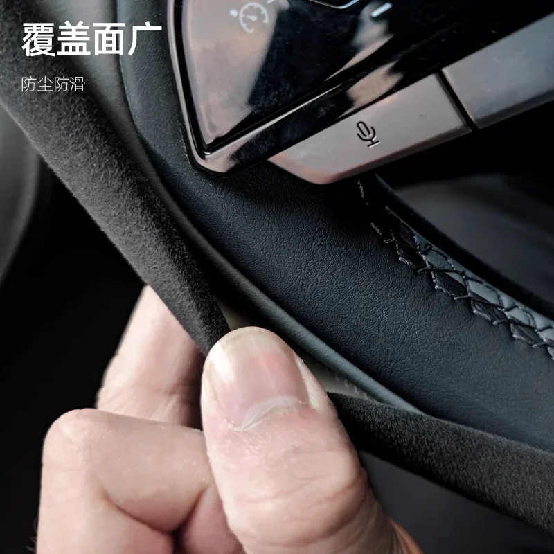 Voor Venucia V D60 T70 D50 R50 T90 T60 EV Antislip Vier Seizoen Universele Suede Stuurhoes auto-interieur Accessoire